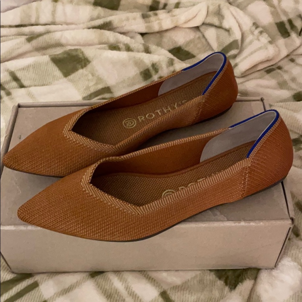 Rothy’s flats- burnt orange